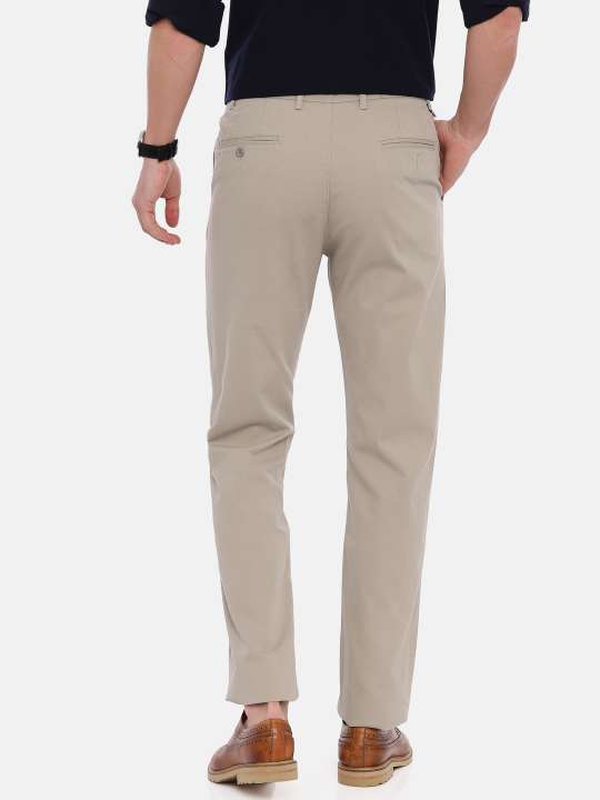 Croydon UK Grey Tapered Tailored Fit Chinos Trouser