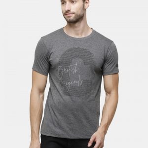 Grey Crewneck T-Shirt British Originals