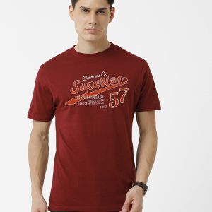 Vintage Superior Crewneck T-Shirt - Burgundy