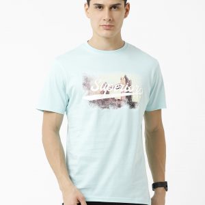 London Tour Crewneck T-Shirt - Mint Green