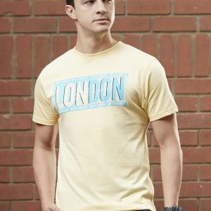 London Crewneck T-Shirt - Yellow