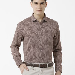 Croydon UK Men's Grunge Tile Print Shirt