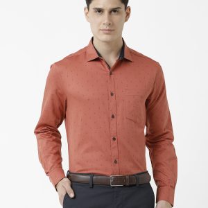 Croydon UK Men's Geometric Bird Print Shirt