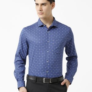 Croydon UK Men's Geometric Print Shirt